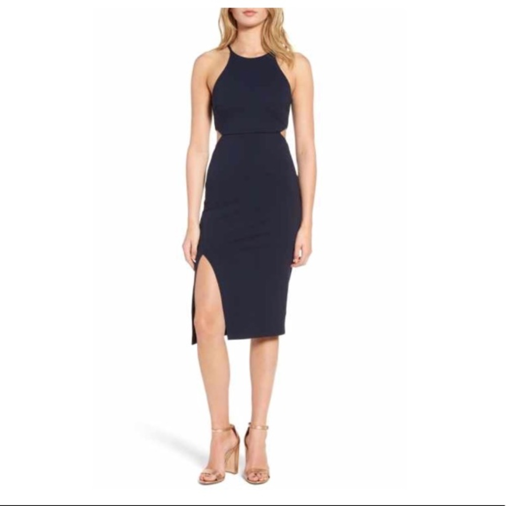 NEW Soprano Side Cutout Body Con Dress